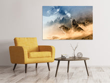 Load image into Gallery viewer, Canvas print The world of wolves