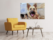 Load image into Gallery viewer, Canvas print The german shepherd