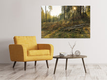Load image into Gallery viewer, Canvas print Working in the woods