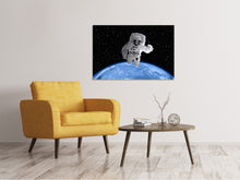 Load image into Gallery viewer, Canvas print In the spacesuit