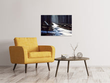 Load image into Gallery viewer, Canvas print A path in the snow