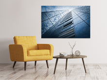Load image into Gallery viewer, Canvas print High-rise in the clouds