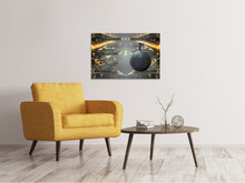 Load image into Gallery viewer, Canvas print The world is upside down