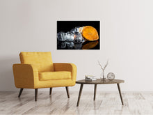Load image into Gallery viewer, Canvas print Ice cubes with vitamin C