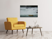 Load image into Gallery viewer, Canvas print Observation platform at the waterfall