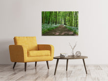 Load image into Gallery viewer, Canvas print We love the summer in the woods