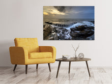 Load image into Gallery viewer, Canvas print Evening mood at the sea