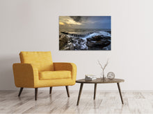 Load image into Gallery viewer, Canvas print Evening mood at the sea