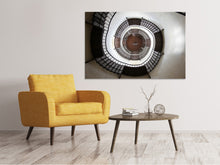 Load image into Gallery viewer, Canvas print Impressive spiral staircase