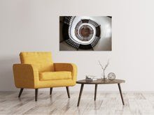 Load image into Gallery viewer, Canvas print Impressive spiral staircase