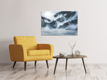 Load image into Gallery viewer, Canvas print The wolf in the woods