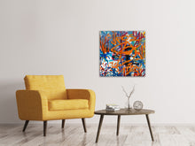 Load image into Gallery viewer, Canvas print Graffiti Ufos