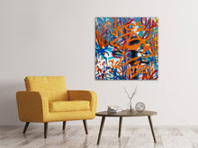 Load image into Gallery viewer, Canvas print Graffiti Ufos