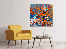 Load image into Gallery viewer, Canvas print Graffiti Ufos