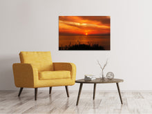 Load image into Gallery viewer, Canvas print Peaceful evening mood by the sea