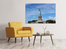 Load image into Gallery viewer, Canvas print View of the Statue of Liberty