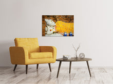 Load image into Gallery viewer, Canvas print A Buddha in Thailand