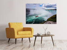 Load image into Gallery viewer, Canvas print Action at the waterfall