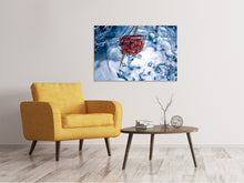 Load image into Gallery viewer, Canvas print Raspberry in the water