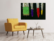 Load image into Gallery viewer, Canvas print Brush in the water