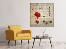 Load image into Gallery viewer, Canvas print Retro document