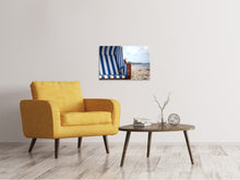 Load image into Gallery viewer, Canvas print The own beach chair