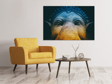 Load image into Gallery viewer, Canvas print Close up Ganesha