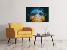 Load image into Gallery viewer, Canvas print Close up Ganesha