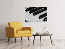 Load image into Gallery viewer, Canvas print Piano keys XL