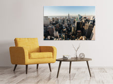 Load image into Gallery viewer, Canvas print Over the roofs of NYC