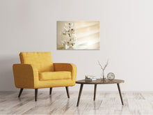Load image into Gallery viewer, Canvas print Orchid in the glass