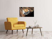 Load image into Gallery viewer, Canvas print My cappuccino