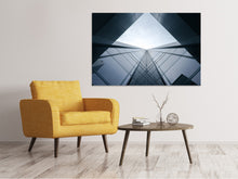 Load image into Gallery viewer, Canvas print Glass architecture