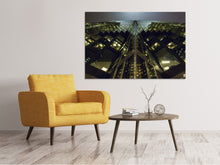 Load image into Gallery viewer, Canvas print Imposing architecture at night