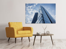 Load image into Gallery viewer, Canvas print Glass building