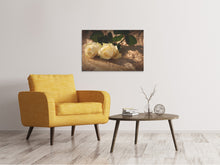 Load image into Gallery viewer, Canvas print The purity of the roses