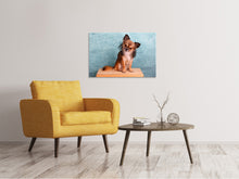 Load image into Gallery viewer, Canvas print Typical Chihuahua