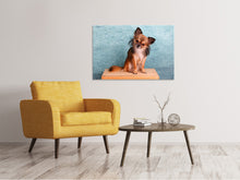 Load image into Gallery viewer, Canvas print Typical Chihuahua
