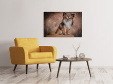 Load image into Gallery viewer, Canvas print Chihuahua portrait