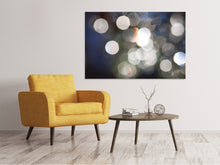 Load image into Gallery viewer, Canvas print Abstract light dots