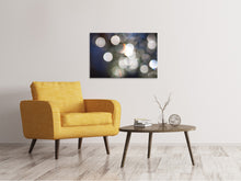 Load image into Gallery viewer, Canvas print Abstract light dots
