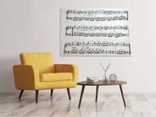 Load image into Gallery viewer, Canvas print Music notes