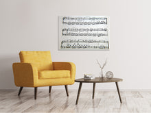 Load image into Gallery viewer, Canvas print Music notes