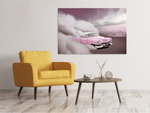 Load image into Gallery viewer, Canvas print Vintage car in the desert sand