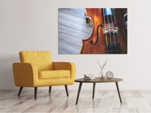 Load image into Gallery viewer, Canvas print Close up violin 2