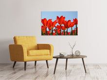 Load image into Gallery viewer, Canvas print Red tulips XL
