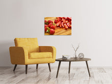 Load image into Gallery viewer, Canvas print Sweet strawberries
