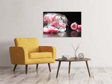 Load image into Gallery viewer, Canvas print A glass of sweets