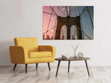Load image into Gallery viewer, Canvas print Brooklyn Bridge Close up