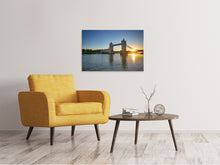 Load image into Gallery viewer, Canvas print Tower Bridge in the sunset